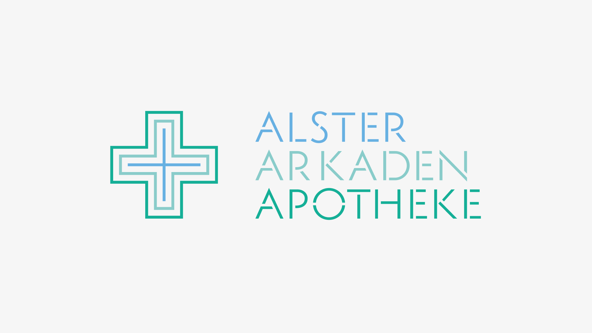 Das Logo der Alsterarkaden Apotheke